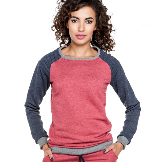 Trish Burgundy Sweatshirt Love In A Mist