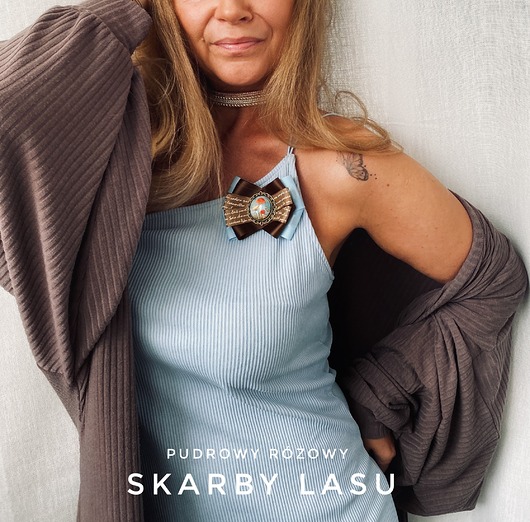 broszki Kolekcja Skarby LASU Brosza z Grzybami Poland