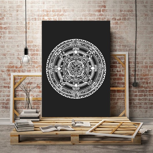 Mandala 50x70cm Malgorzata Domanska