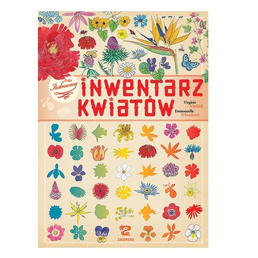 książeczki dla dzieci Ilustrowany inwentarz kwiatów