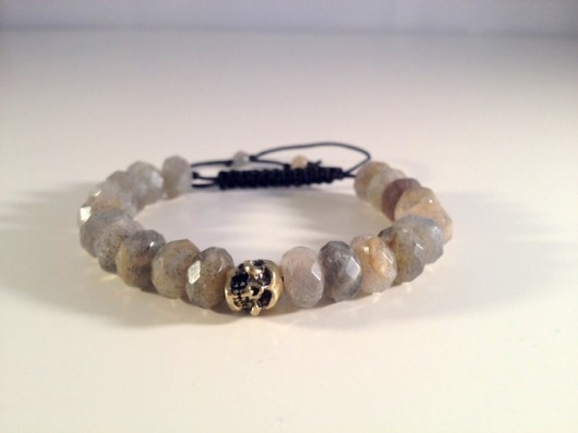 Gold Faset Skull BibaBiba