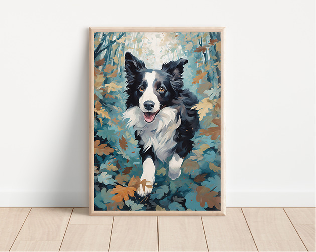 plakaty Plakat border collie
