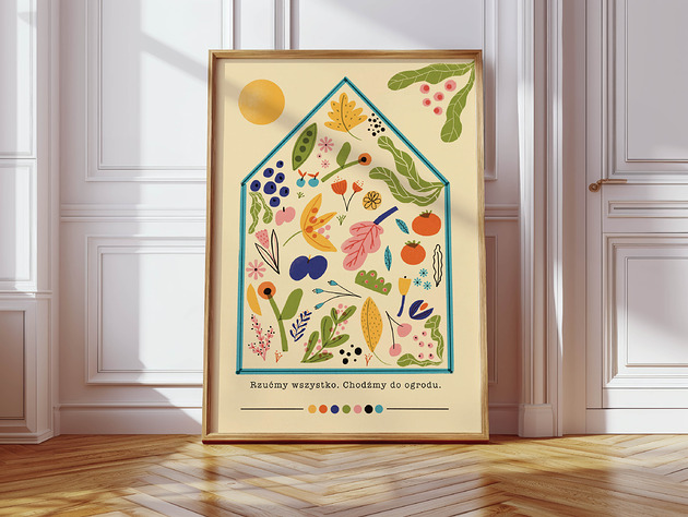 plakaty Plakat Ogród