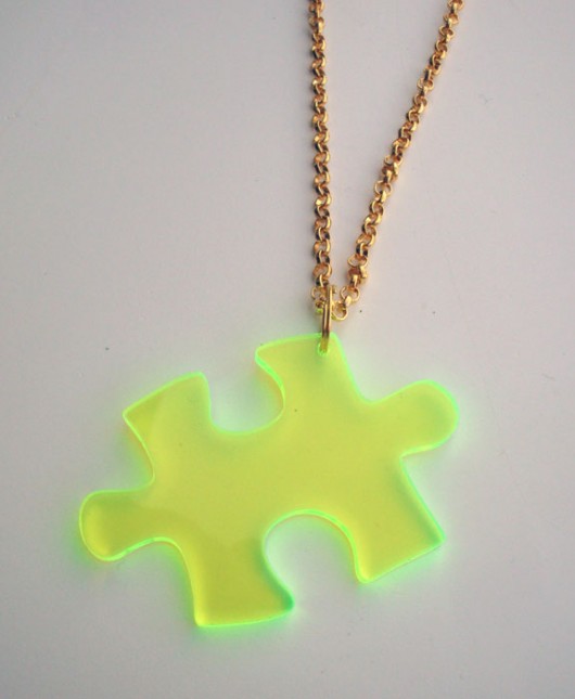 PuzzLove DeLuxe / wisior / neon Monika Roth