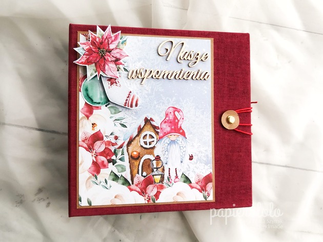 Boże Narodzenie - inne Album bożonarodzeniowy z gnomami