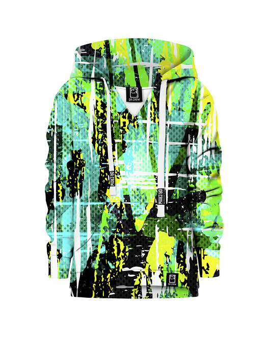 bluzy dla chłopców Bluza Chłopiec DR.CROW Greasy Lime