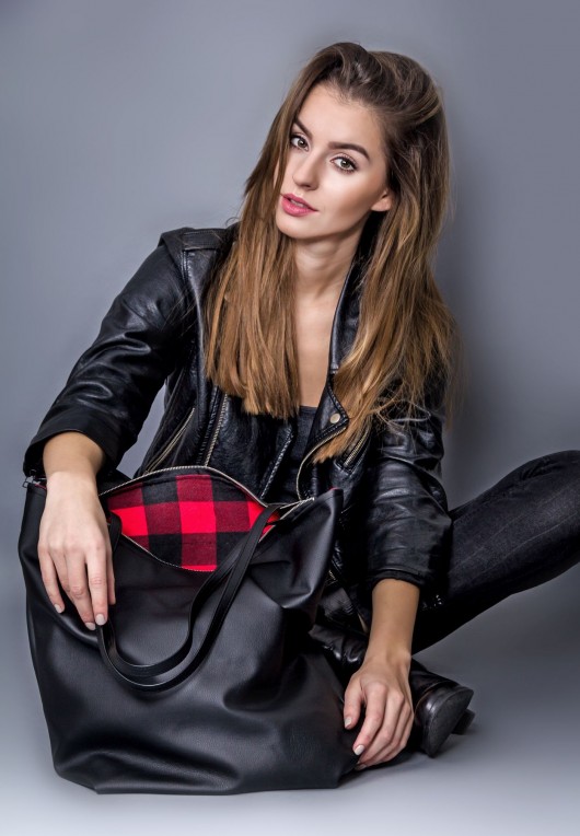 torba basic czerwona krata deleted_12233524