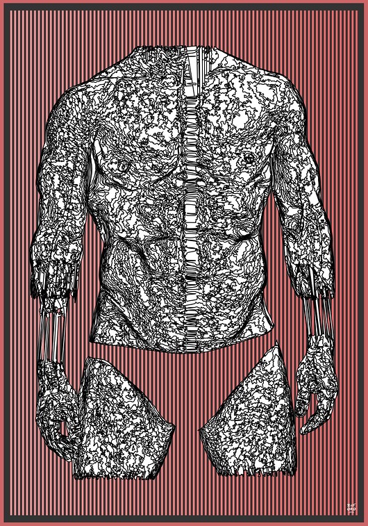 GRAFIKA "ZUEOKO440" 100X70 CM Zue Oko