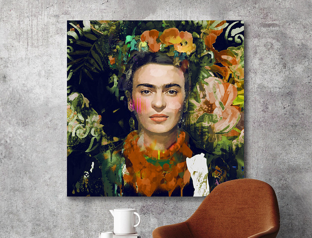 Obraz na płótnie "Retro Frida" Krzanoo