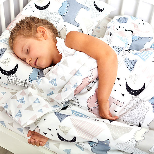 Komplet Pościeli  – Bear Family Fun with Mum