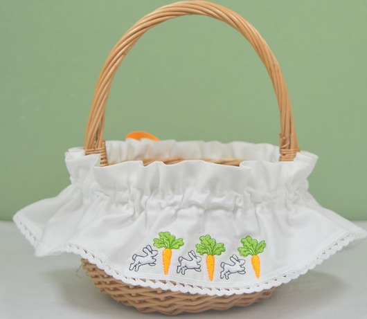 Przybranie, ozdoba do koszyczka MARCHEW mała! Monart