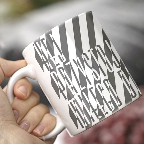 Hej przystojniaku ONE MUG A DAY