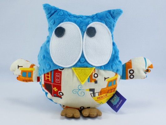 Sowa GUSTAW przytulanka POJAZDY Little Sophie