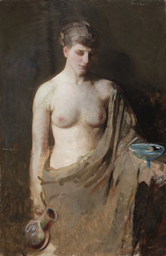 obrazy Hebe - Abbott Handerson Thayer - obraz na płótnie