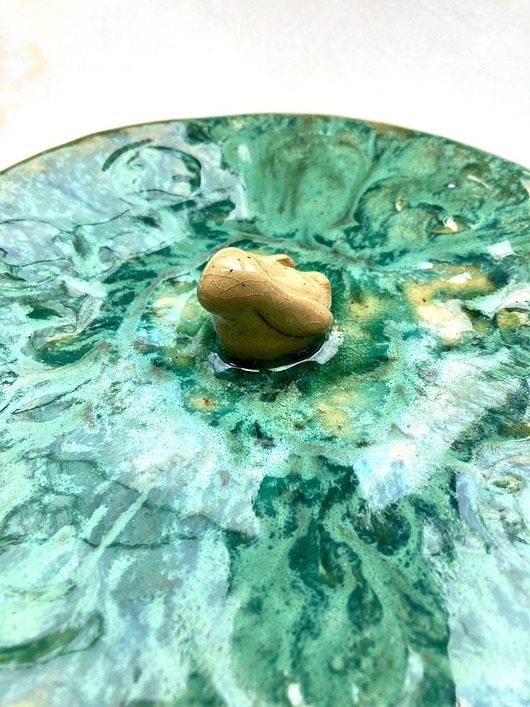 ozdoby wielkanocne Talerz ceramiczny Zając
