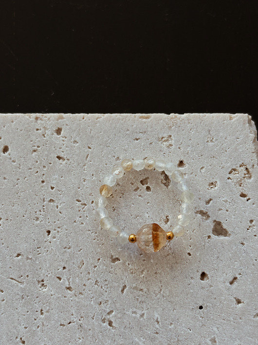 pierścionki elastyczne Pierścionek elastyczny Cytryn