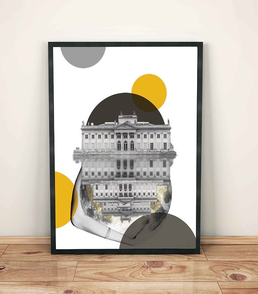 plakaty Plakat "Warszawa - łazienki"