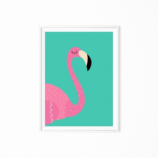 Plakat skandynawski Flaming myscandi