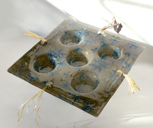 świecznik ŚNIEŻYCA Borowska Glass Design
