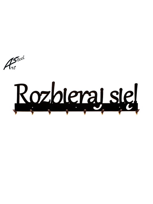 wieszaki Wieszak na ubrania Rozbieraj się 70cm Prezent