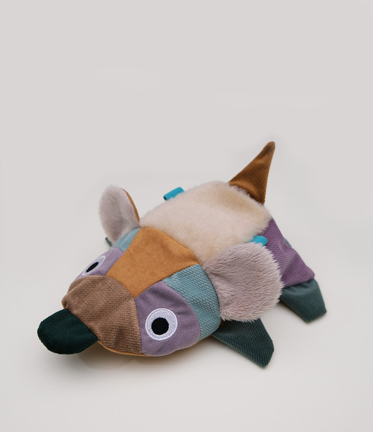 przytulanki dla niemowląt i dzieci Bebeludek II -  zabawka sensoryczna z woreczkiem z łuską gryki