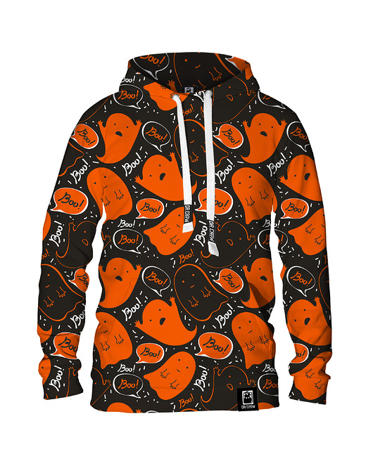 bluzy męskie Męska Bluza z kapturem DR.CROW Boo Ghost