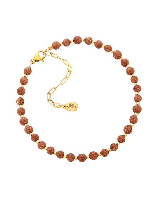 bransoletki z kamieni naturalnych Bransoletka z kamieni - piasek pustyni