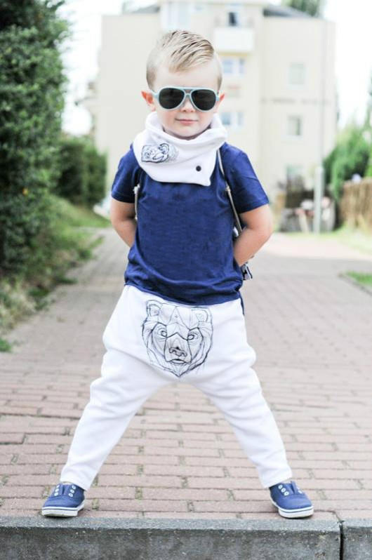 Spodenki Anima z haftem Bear nonino