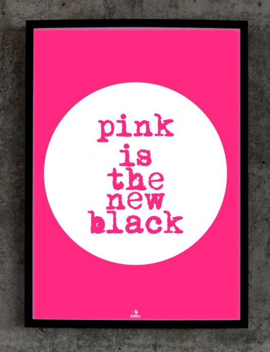 Plakat PINK 50x70 MIA home