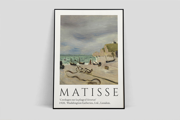 Henri Matisse- plakat wystawowy Pas De LArt