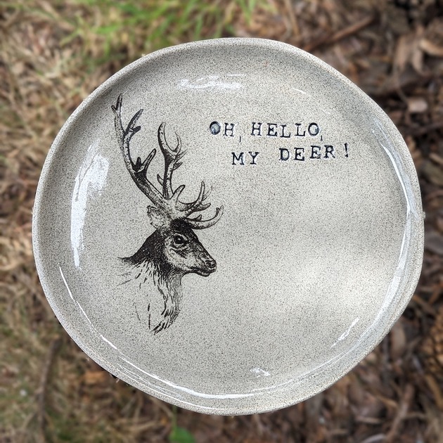 patery i talerze Talerz LAS VEGANS / Oh, hello, my deer