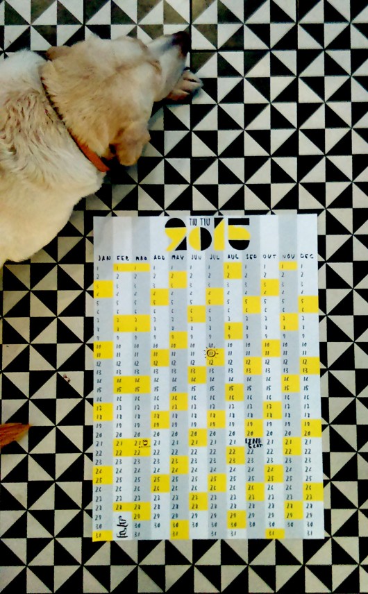 KALENDARZ 2015 Tiu Tiu pracownia rysunku