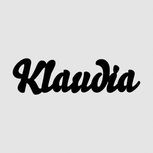 Napis Drewniany 3D KLAUDIA LOVINA PRINTS