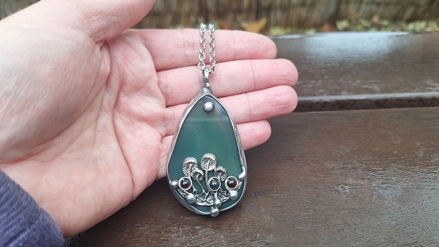 wisiory Grzybki - wisiorek