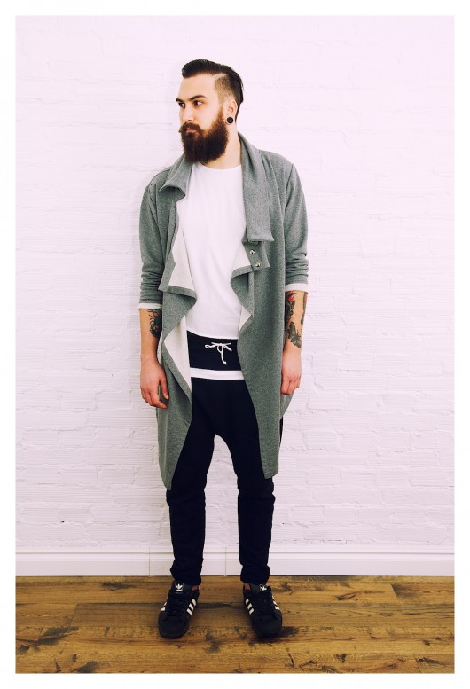 Płaszcz "Freaky coat" szary L STREETCODE