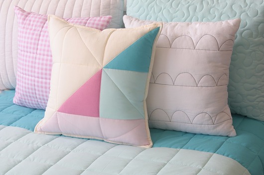 Poszewka |TIGE| 40x40cm patchwork house