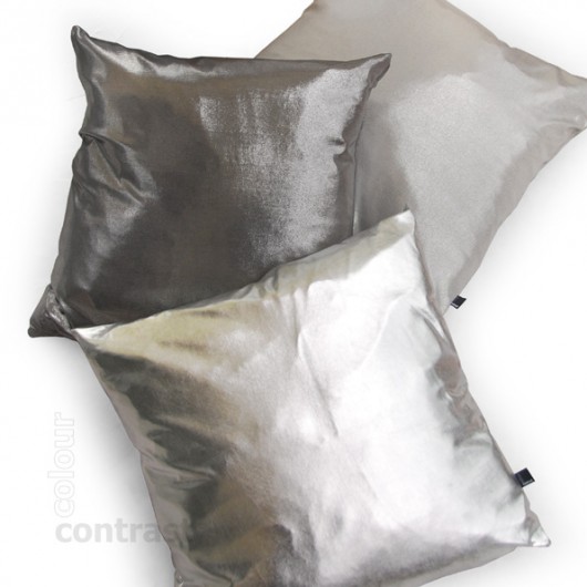 3 poduszki ZESTAW MAGIC silver colour contrast
