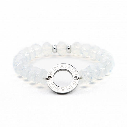 Milky Crystal Bracelet Love In A Mist