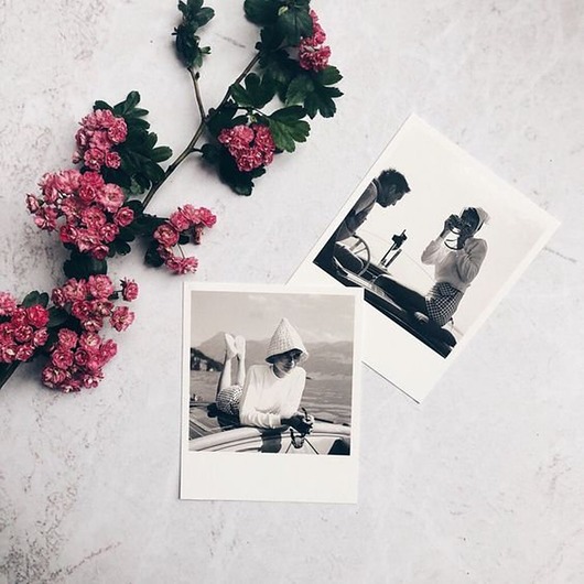 Zestaw pocztówek - Polaroid,Audrey Hepburn Galeria LueLue