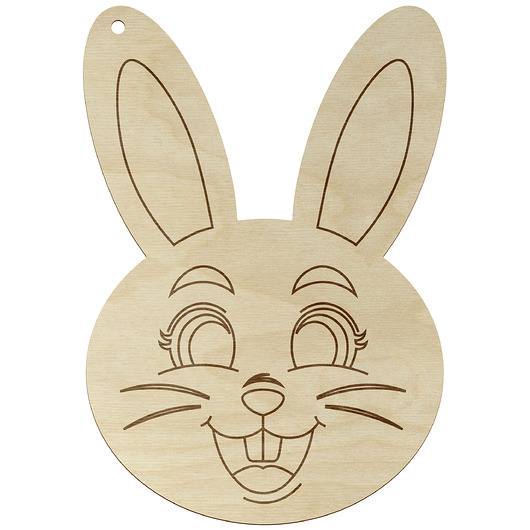 ozdoby wielkanocne Zawieszka Wielkanocna ZAJĄC Zajączek do Malowania Dekoracja Koszyka Stroika