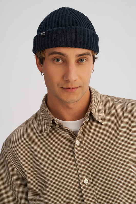 czapki i kapelusze męskie Czapka rybaka granatowa