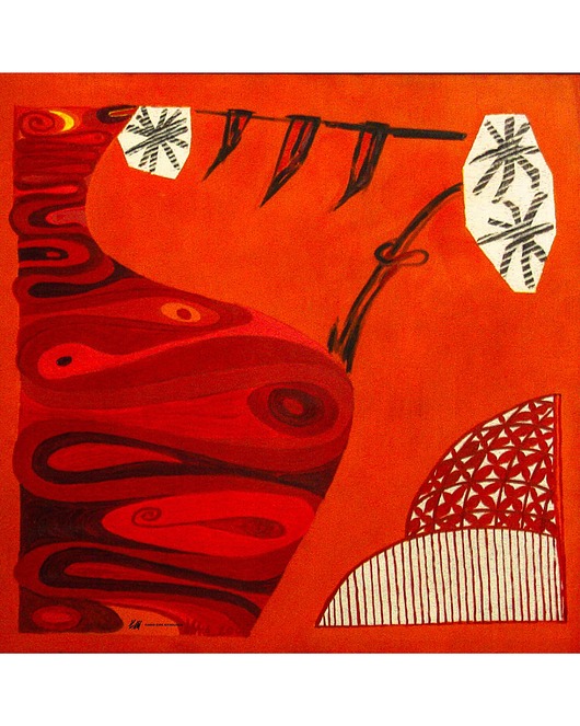 apaszki Chusta jedwabna 'Hania Masojada_X'