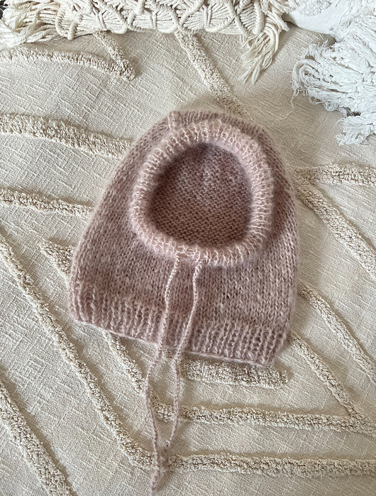czapki damskie Pudrowa balaclava