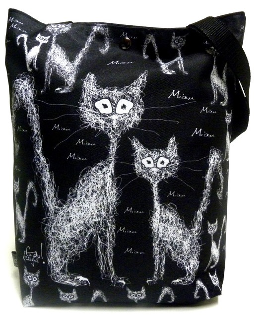 Duża torba z kotami Gaul Designs