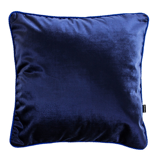 Granatowa poduszka dekoracyjna Glamour 45x45 Poduszkowcy