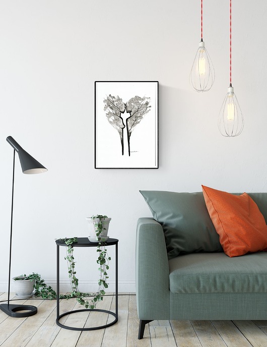 ZAMÓWIENIE  obraz 30 x 40 cm namalowany ręcznie Krystyna Siwek Art
