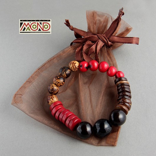 Tagua i kokos w czerwieni Galeria Macondo
