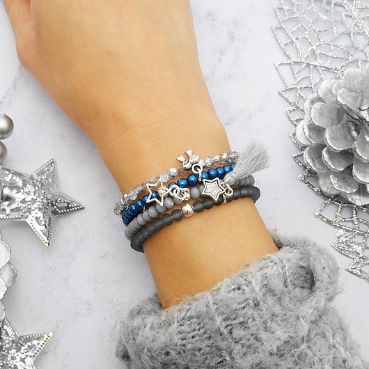 Zestaw bransoletek - "For Me, For You", vol. 015 Ilovehandmade