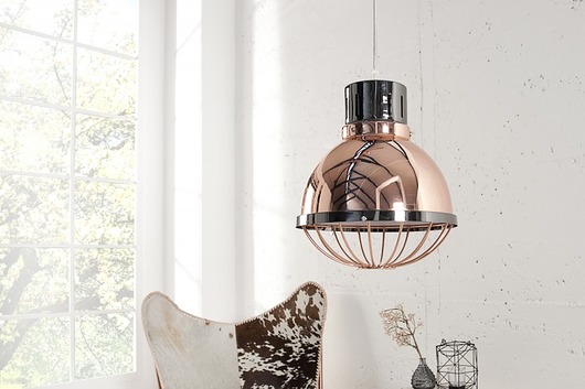 Lampa wisząca factory Copper 25cm Home Design