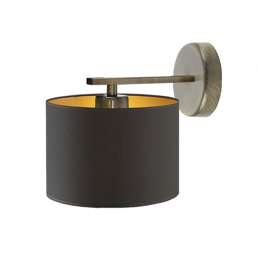 kinkiety Klasyczna lampa ścienna do salonu w stylu glamour LUANDA GOLD